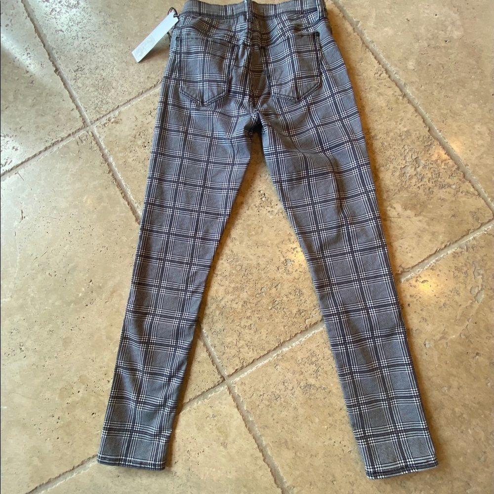 Joe’s Jeans Houndstooth checked jeans